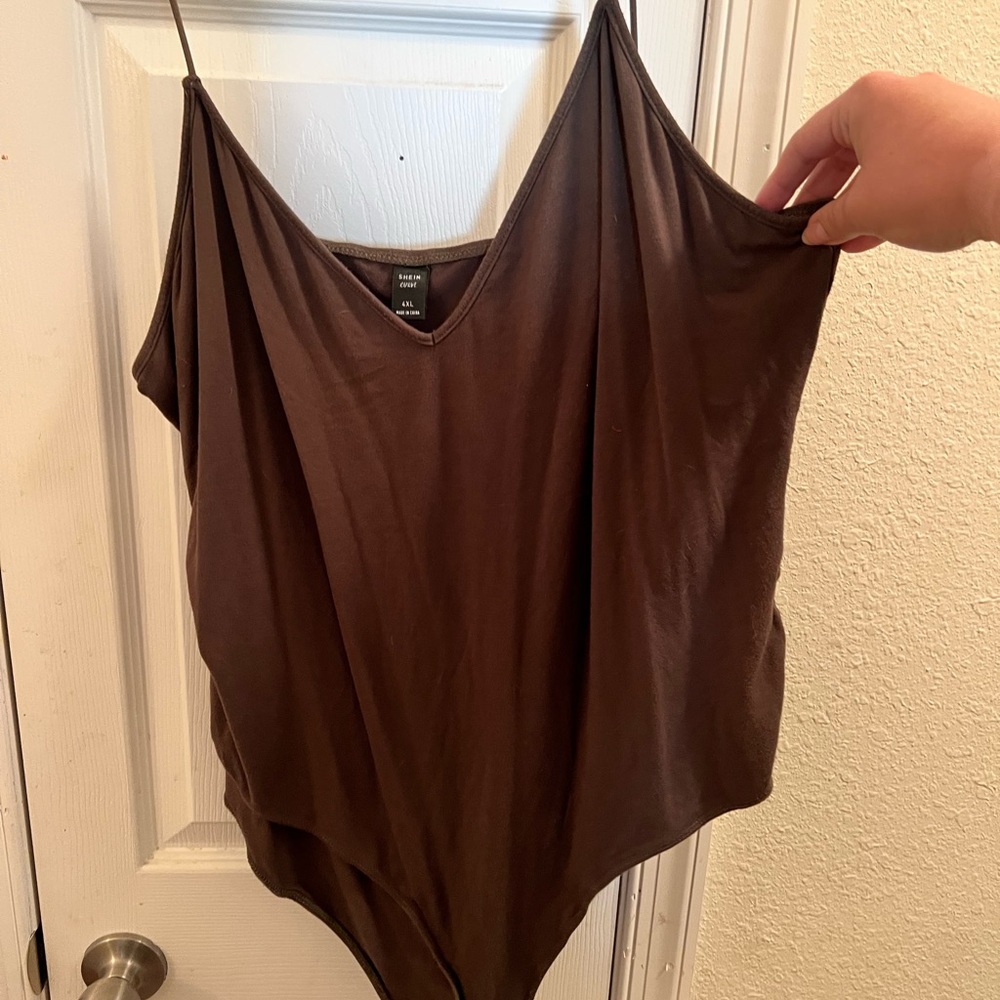 SHEIN Olive Bodysuit, 4X